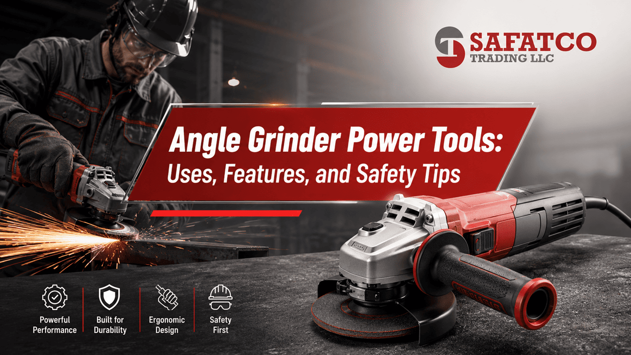 Angle Grinder Power Tools Uses, Features, and Safety Tips