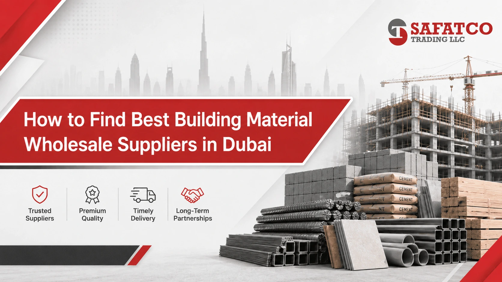 Best Building Material Wholesale Suppliers in Dubai