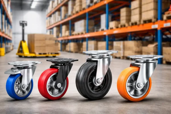 Best Castor Wheels for Warehouse Trolleys and Pallet Dollies in Dubai