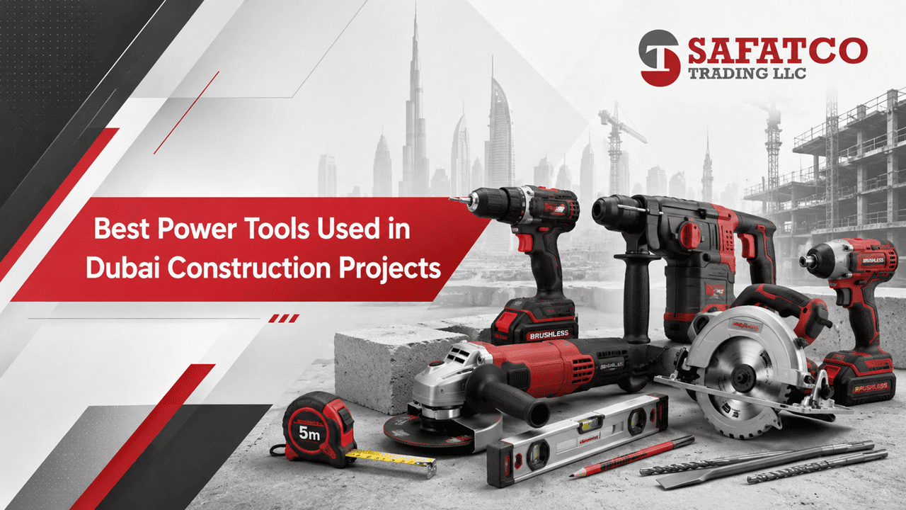 Best Power Tools Used in Dubai Construction Projects