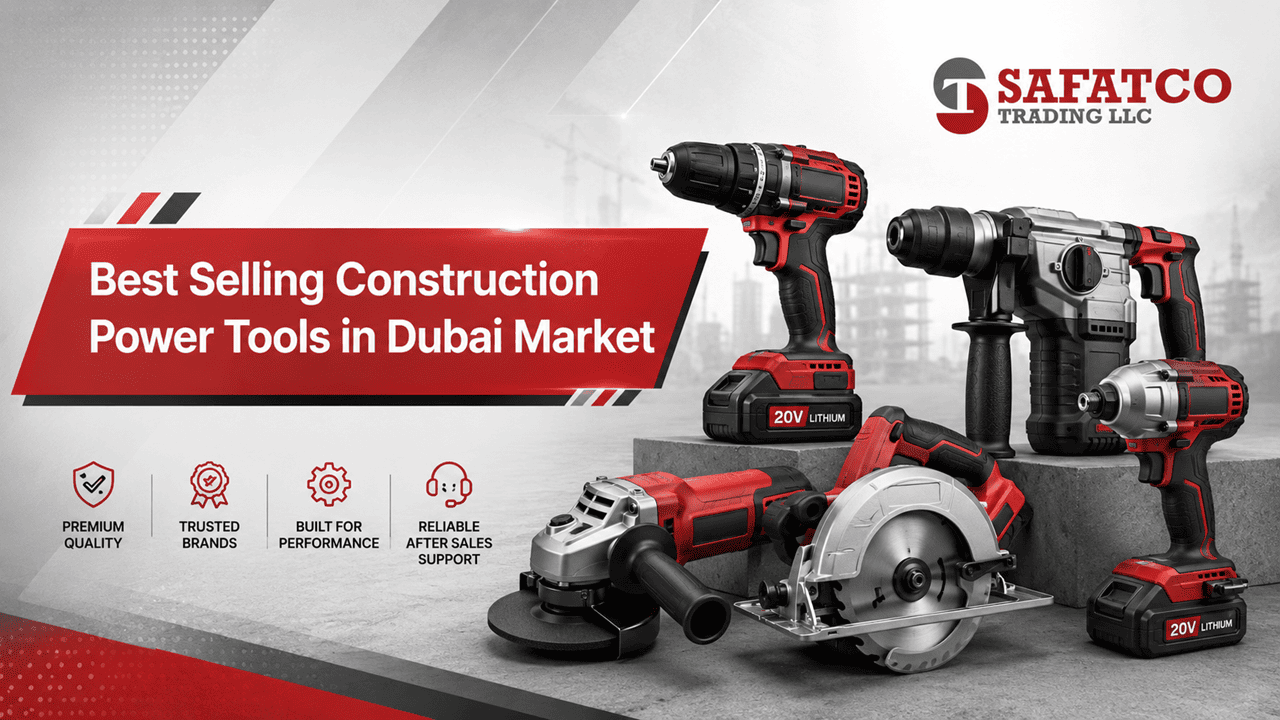 Best Selling Construction Power Tools in Dubai Market
