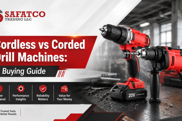 Cordless vs Corded Drill Machines