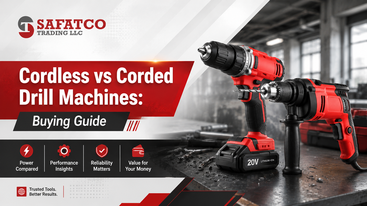 Cordless vs Corded Drill Machines