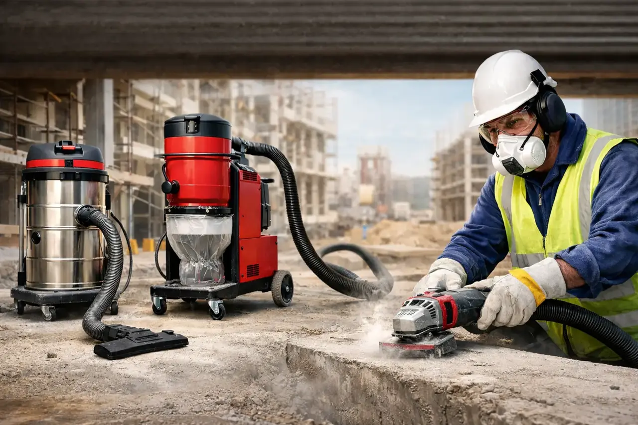 Dust Control on Site: Vacuums, Extractors & PPE in UAE