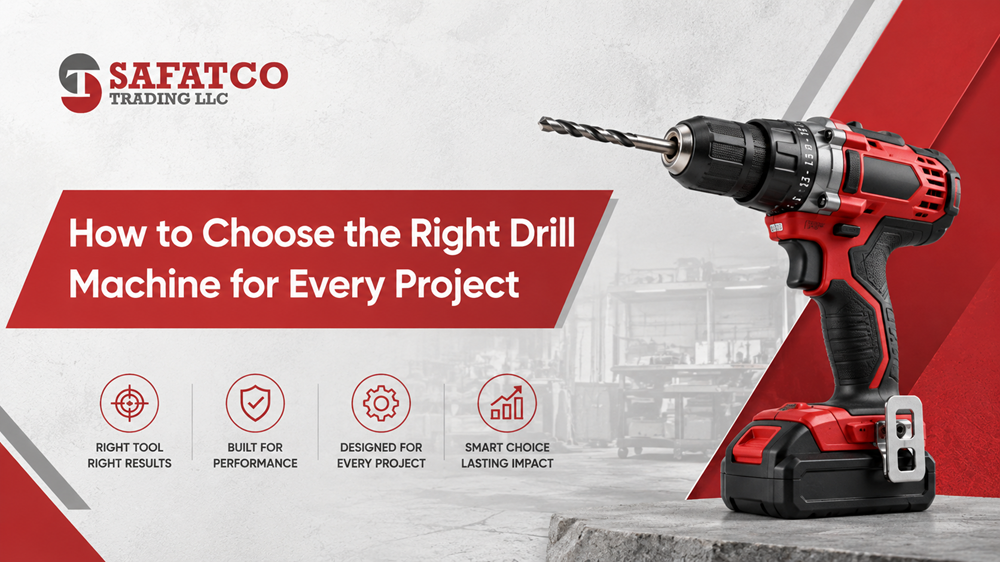 How to Choose the Right Drill Machine for Every Project