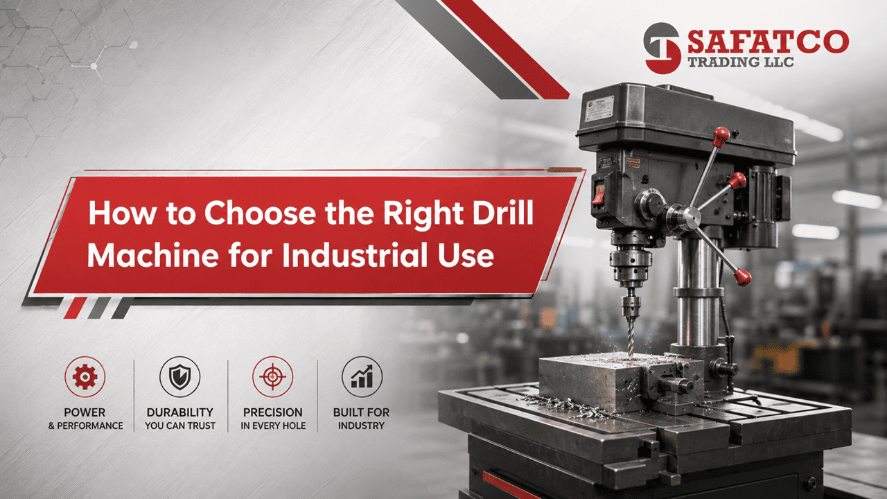 How to Choose the Right Drill Machine for Industrial Use