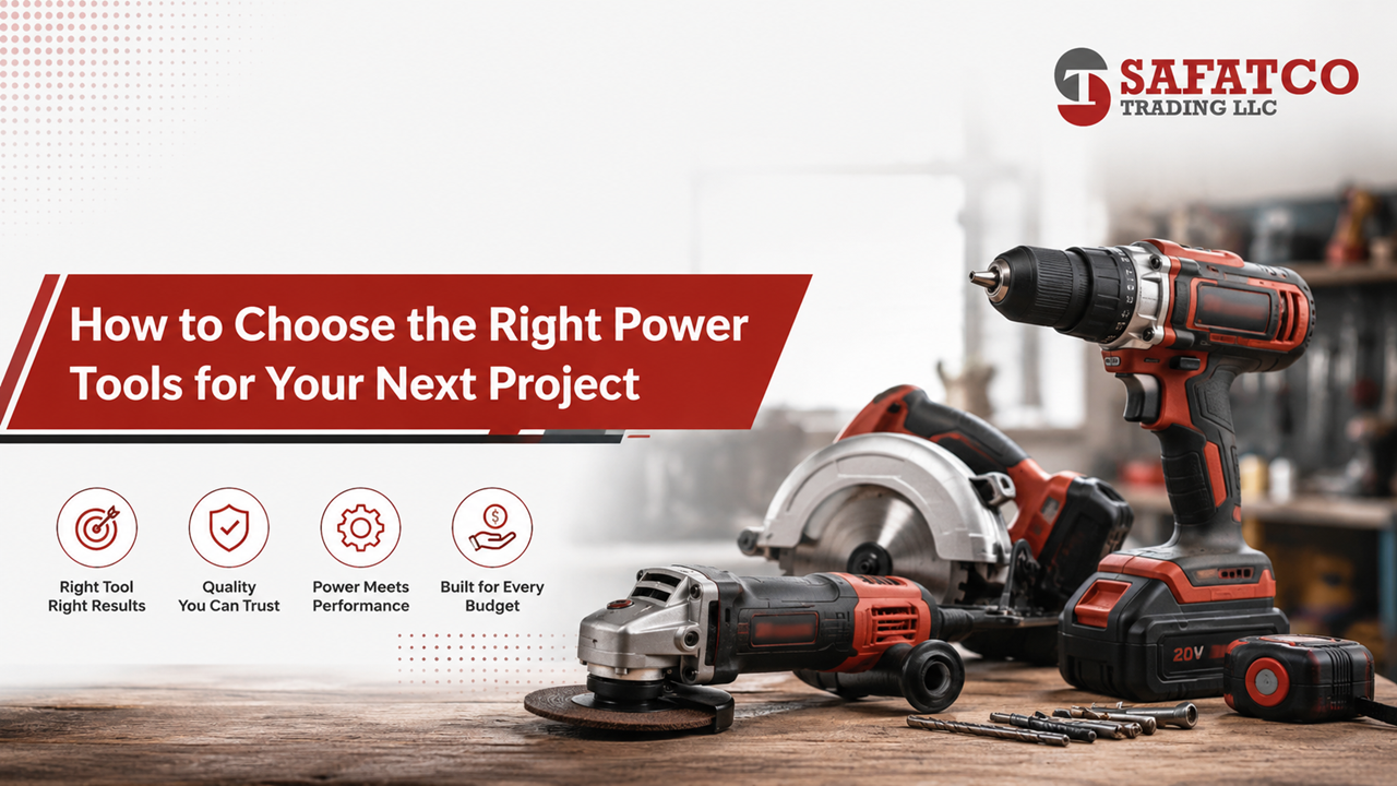 How to Choose the Right Power Tools for Your Next Project