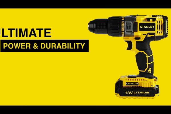 STANLEY 18V 2Ah Li Ion Hammer Drill - Buy Online Dubai