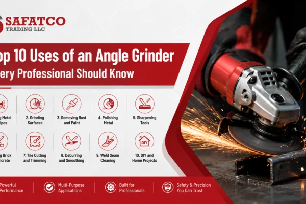 Top 10 Uses of an Angle Grinder Every Professional Should Know
