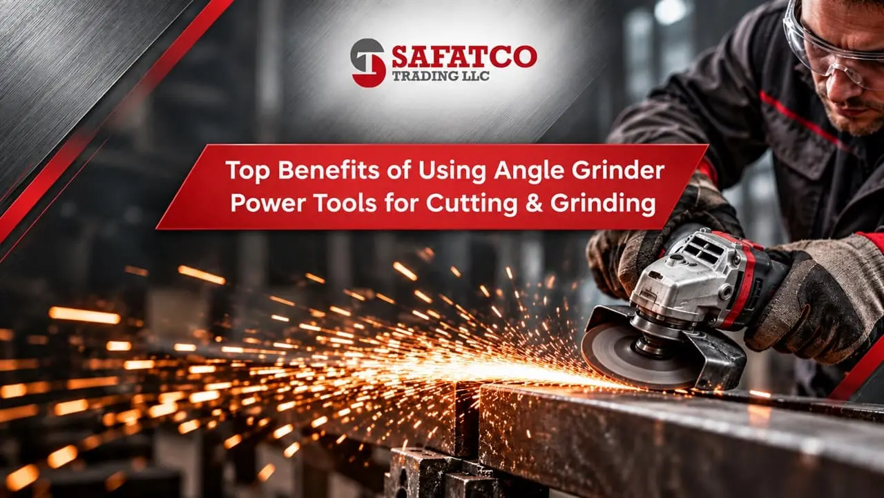 Top Benefits of Using Angle Grinder Power Tools for Cutting & Grinding