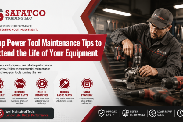 Discover top power tool maintenance tips to extend equipment life, improve performance, prevent costly repairs, and keep your tools working efficiently.