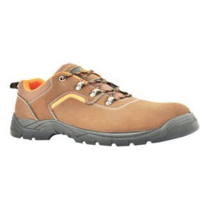 VaulAtex Lace-up Safety Shoes Brown-Orange