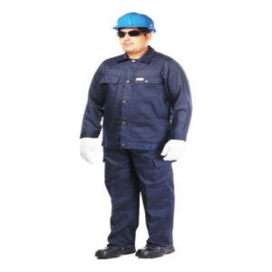 Vaultex Twill Cotton Coverall Navy Blue Inv