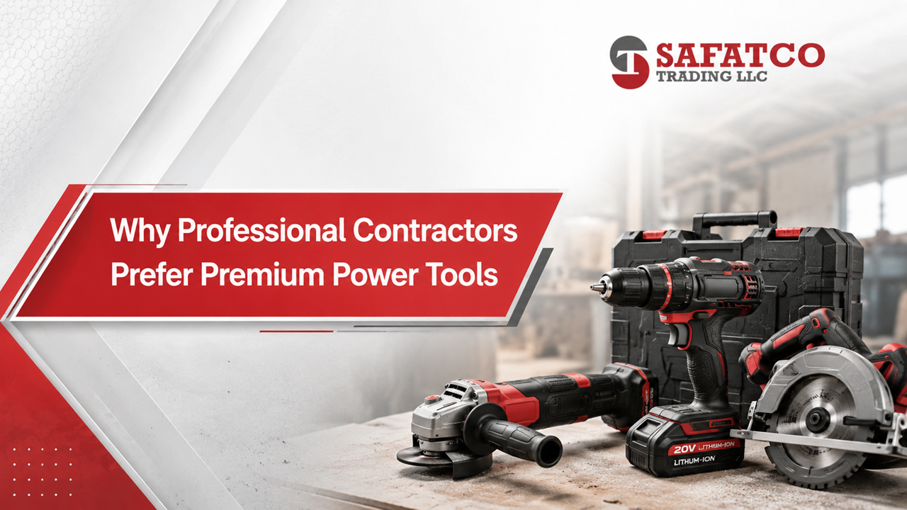 Why Professional Contractors Prefer Premium Power Tools